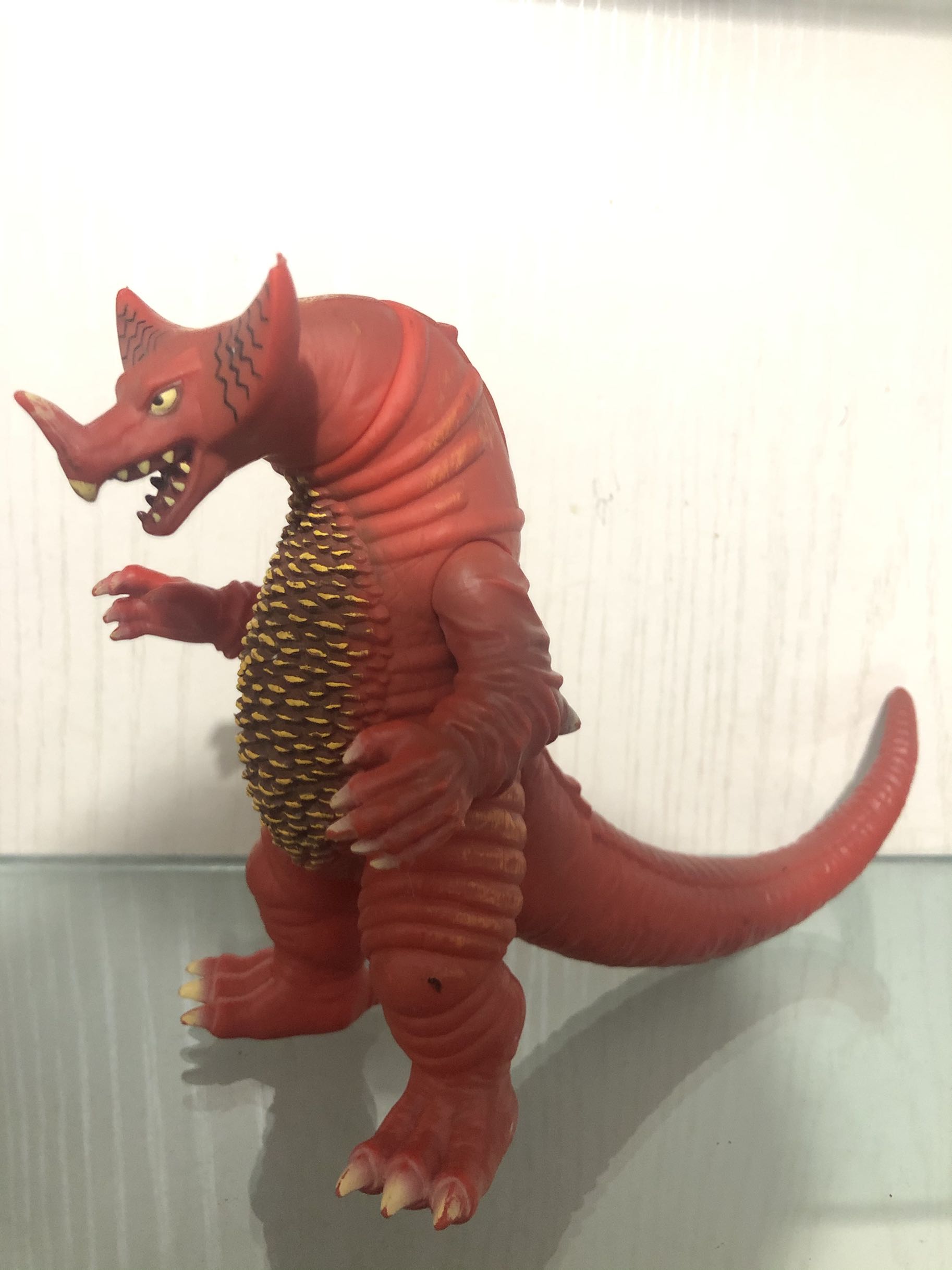 万代模型 奥特曼怪兽软胶 大怪兽格斗 火焰哥莫拉 17cm系列