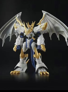万代 Figure rise FRS 数码宝贝 帝皇龙甲兽 圣骑士 形态拼装现货