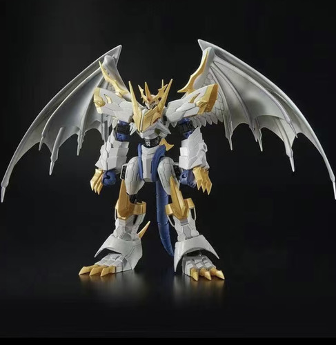 万代 Figure rise FRS 数码宝贝 帝皇龙甲兽 圣骑士 形态拼装现货