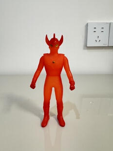 万代日版 500系列 银河奥特曼软胶 HH杂志限定火焰泰罗 带火花