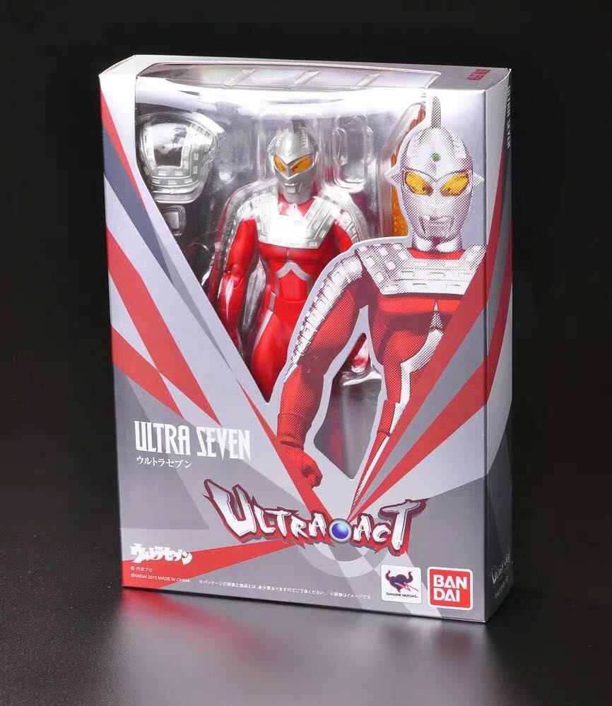 万代奥特曼 ACT赛文 SEVEN 七星侠 赛文奥特曼act 多关节可动配件