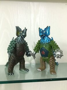 万代模型 儿童礼物泰罗赛罗奥特曼 暴君怪兽 泰兰特 17cm稀有软胶