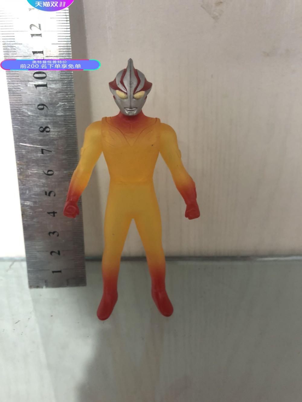 万代模型 奥特曼软胶 对决奥特曼 限定火焰梦比优斯奥特曼 11cm