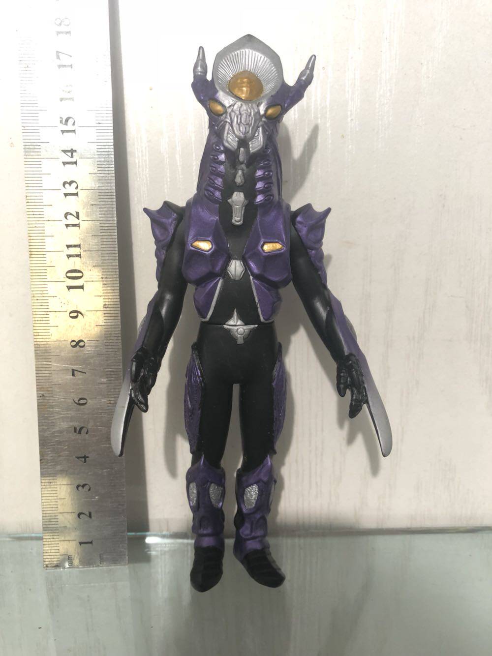 万代模型 怪兽软胶 麦克斯奥特曼 高速宇宙人 斯兰星人 17cm瑕疵