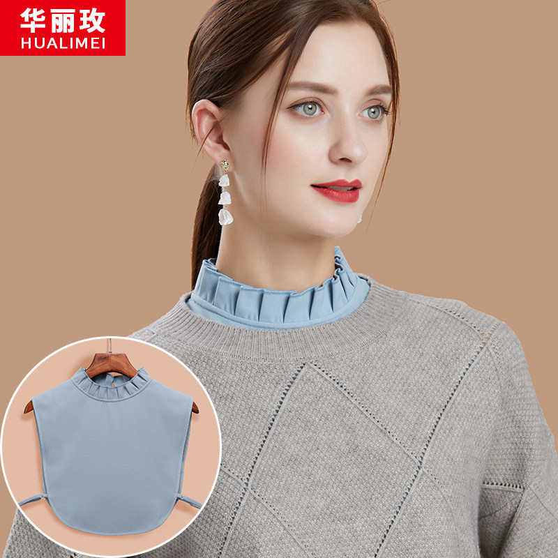 AUTUMN AND WINTER NEW FALSE COLLAR CHILDRENS VERSATILE FALSE COLLAR DECORATION WARM STAND COLLAR SWEATER FAKE SHIRT SHIRT COLLAR FAKE COLLAR