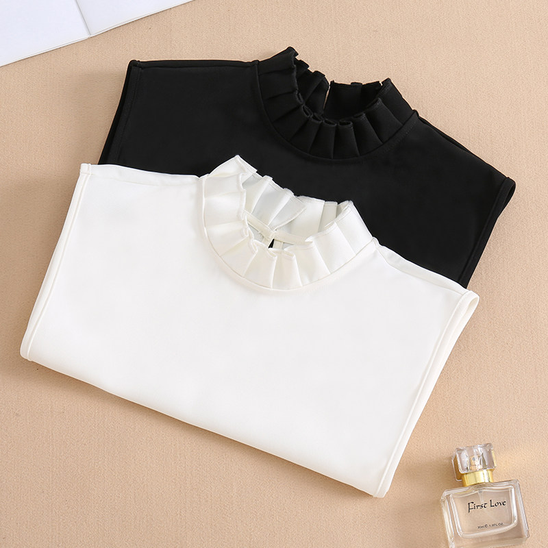 AUTUMN AND WINTER NEW FALSE COLLAR CHILDRENS VERSATILE FALSE COLLAR DECORATION WARM STAND COLLAR SWEATER FAKE SHIRT SHIRT COLLAR FAKE COLLAR