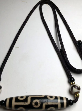 男女玛瑙九眼天珠项链藏式锁骨链