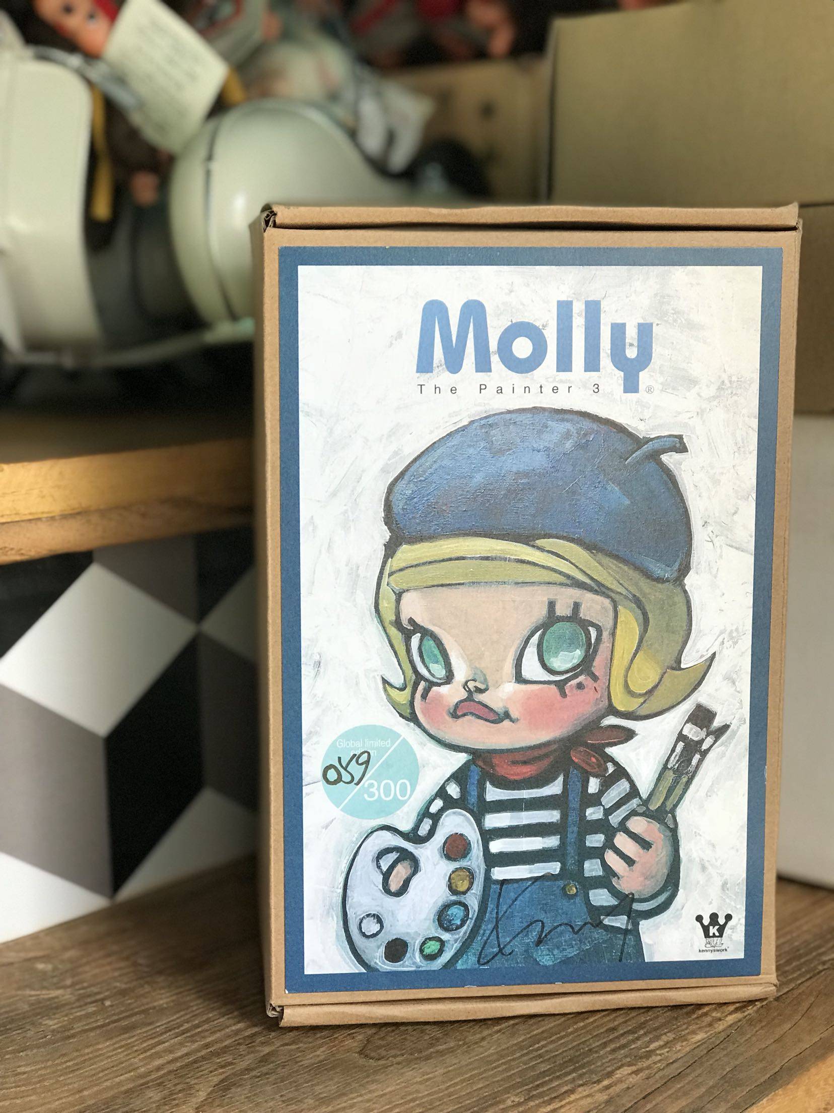 kennyswork 茉莉molly the painte molly小画家3代 台北ttf限定