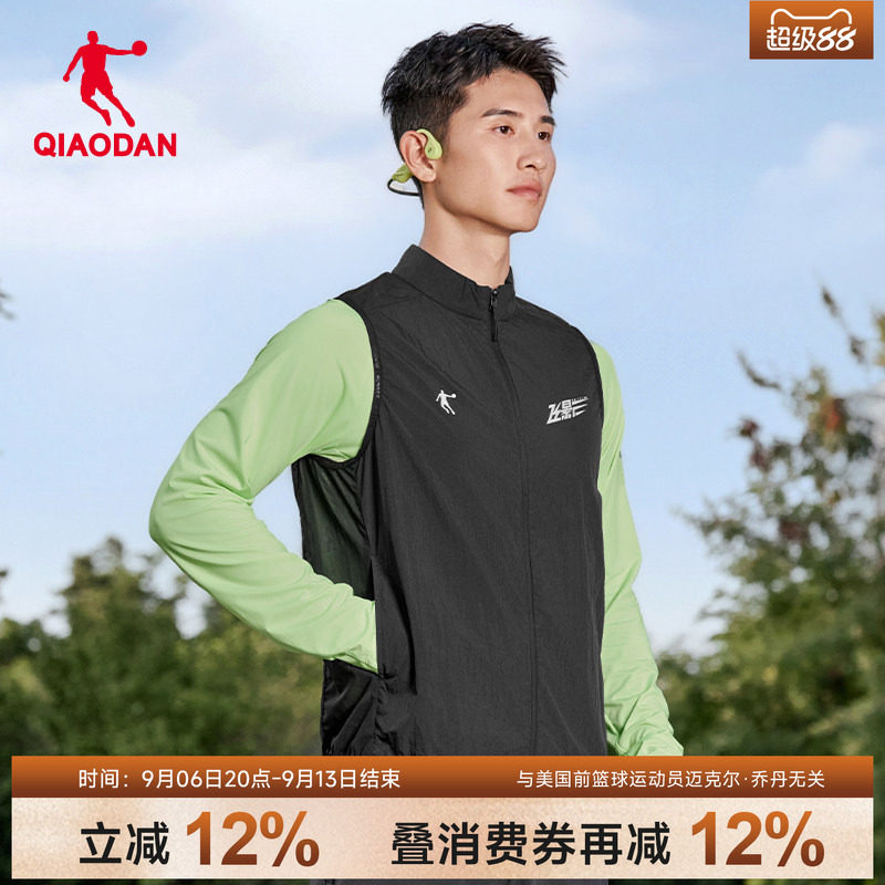 乔丹男士飞影跑步马夹运动马甲