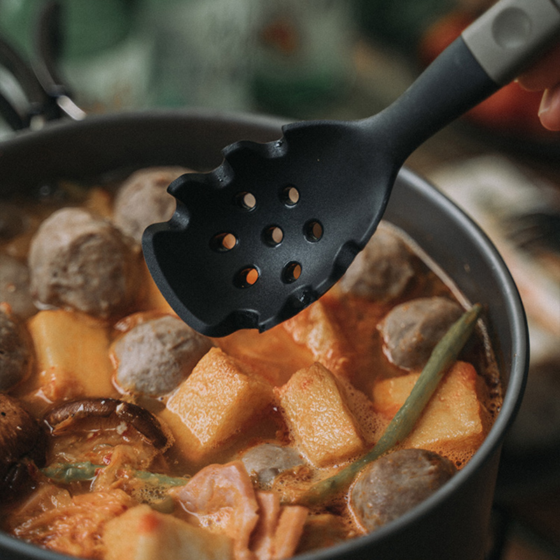 Awada火锅硅胶漏勺便携折叠餐具