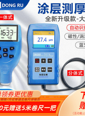 东如涂层测厚仪DR120/130高精度镀锌层漆膜仪DR6000/DR9000S/13SA