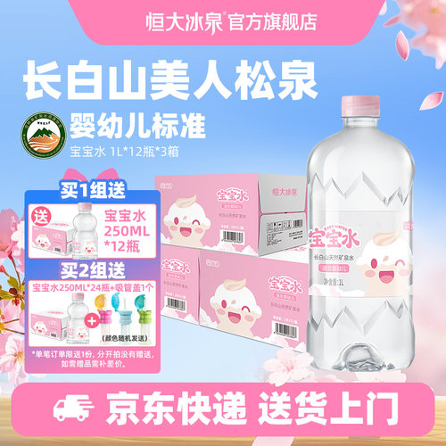 恒大冰泉矿泉水适合婴幼儿长白山