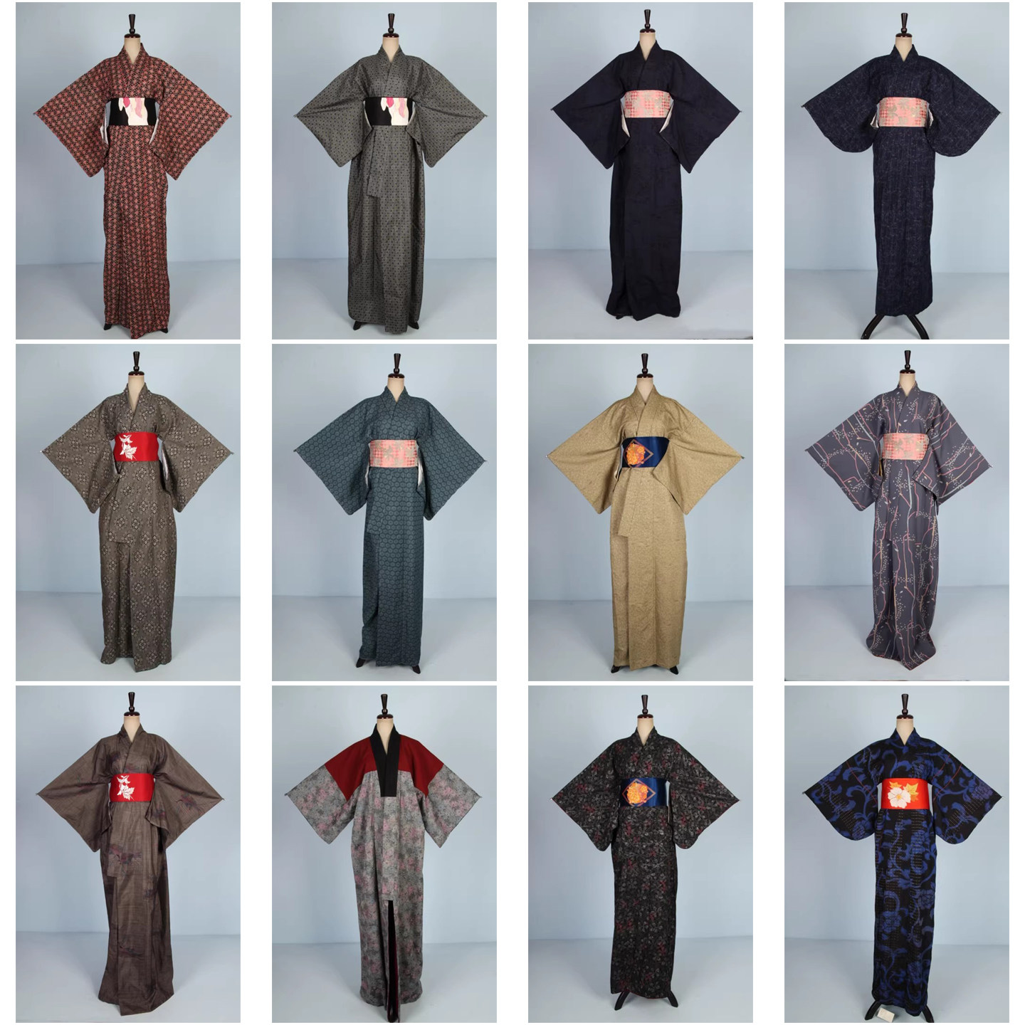 vintage风外套节日提花百搭和服
