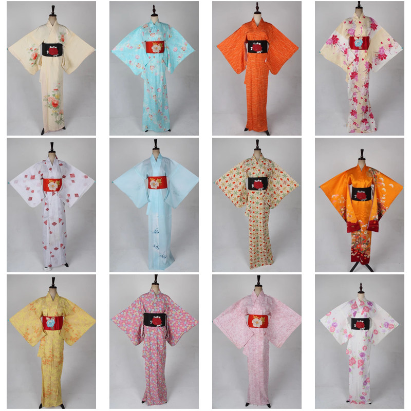 R37古着vintage日本制长款和服外套