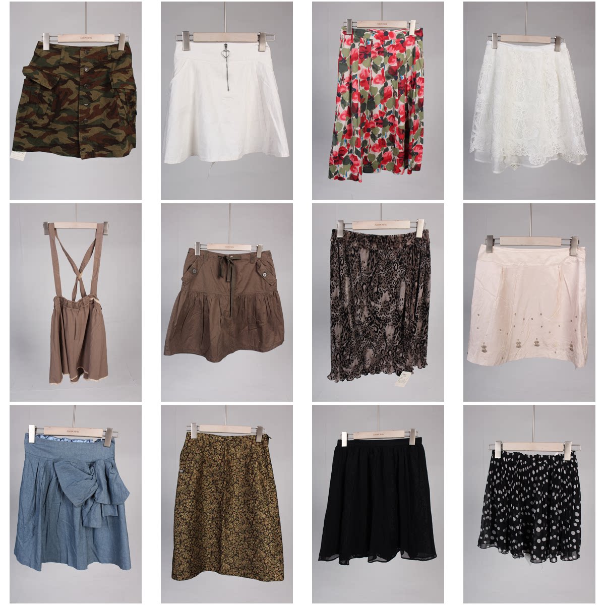 BK321古着vintage夏季海边度假风甜美风年轻款蛋糕裙短裙半身裙女