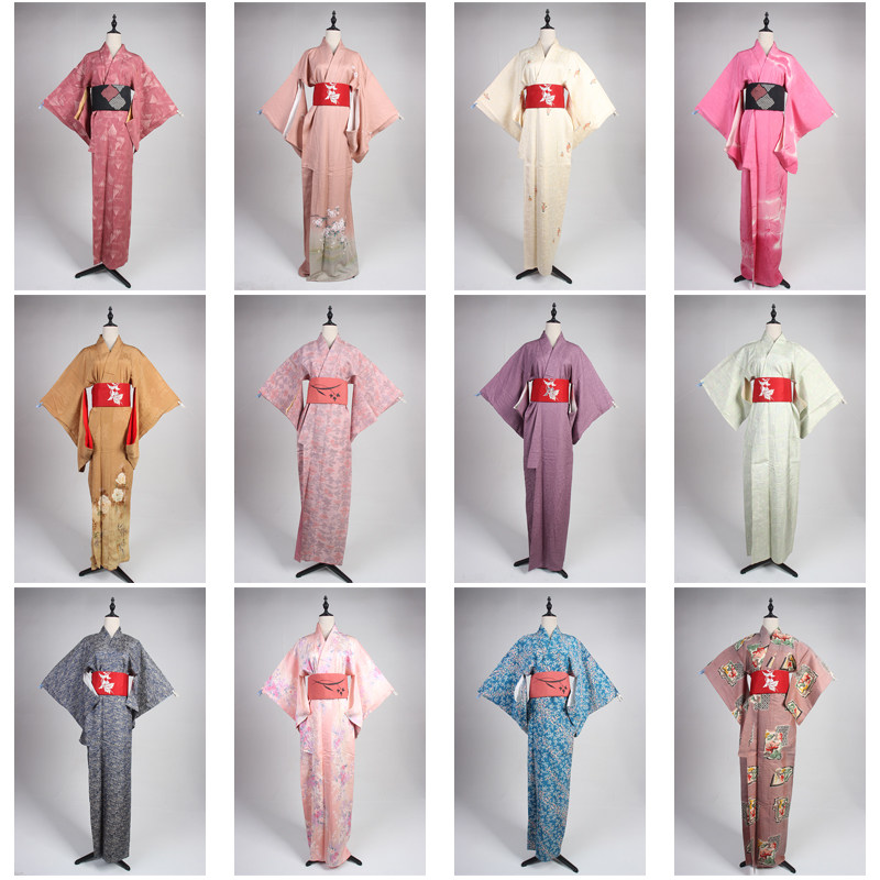HF94古着日本制传统民族服饰写真表演男女装vintage中古和服外套