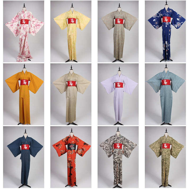 HF108古着日本制传统民族服饰写真表演男女装vintage中古和服外套