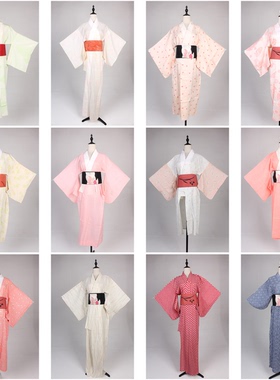 HF59古着vintage日本制传统民族服饰长和服打底襦袢