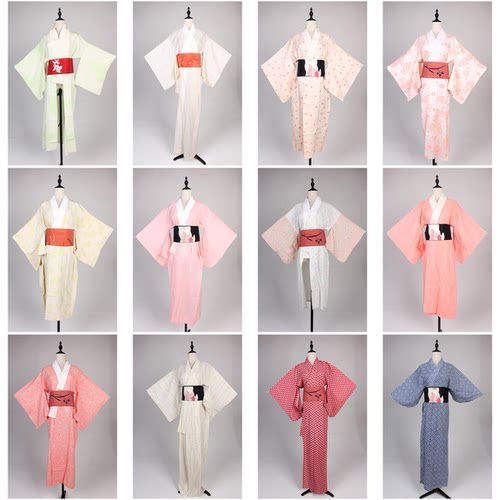 HF59古着vintage日本制传统民族服饰长和服打底襦袢
