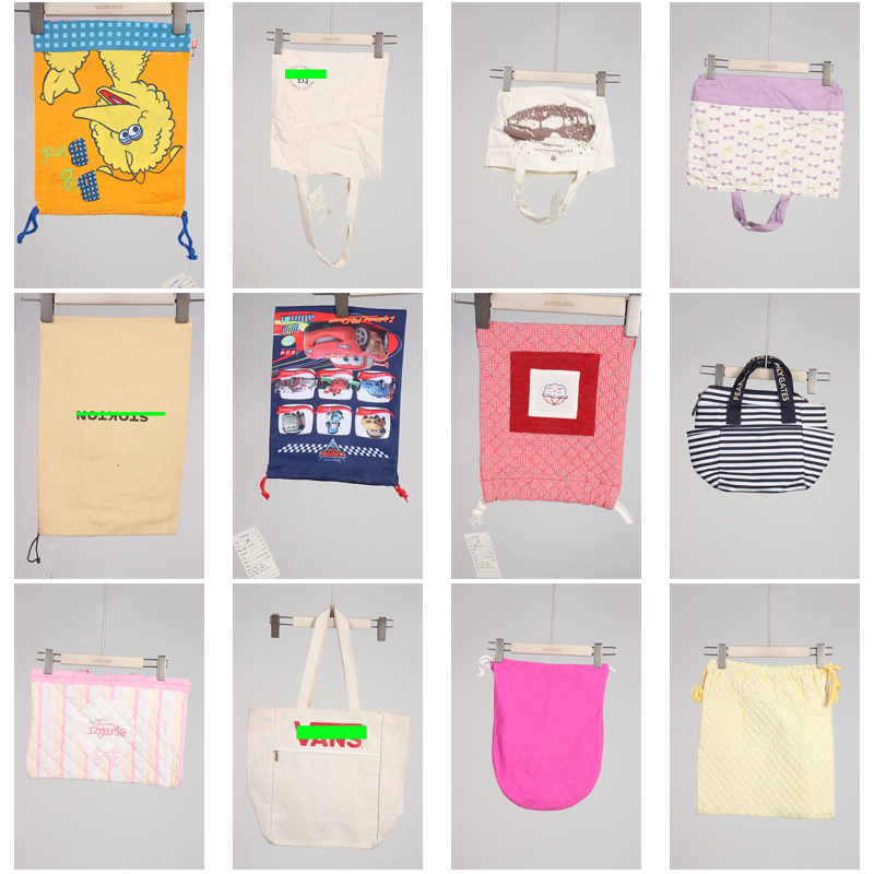 DZ94古着vintage日系休闲百搭女士袋子单肩包手提包帆布包