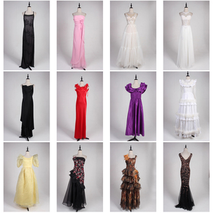 LF15古着vintage中古宴会演出成人礼轻奢款礼服晚装