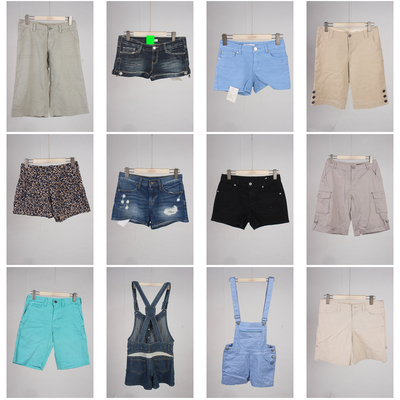 KZ158古着vintage日系复古风夏季短裤休闲牛仔裤女装裤子