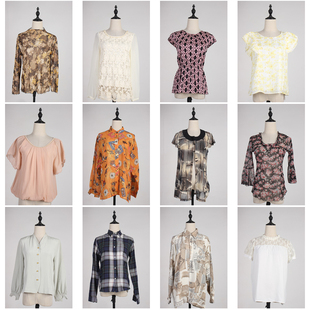 FC258古着vintage春夏复古风衬衫衬衣