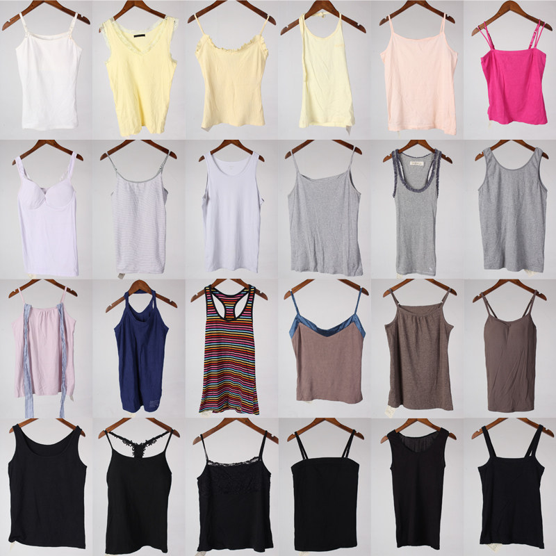 吊带上衣背心甜美吊带背心