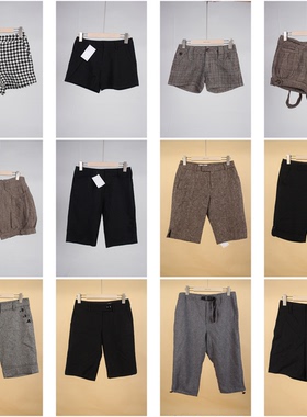 KZ155古着vintage日系短裤休闲裤靴裤