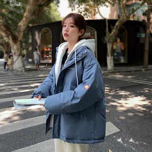 韩版羽绒服2025年新款女款短款小个子学生ins潮牌棉服爆款冬外套