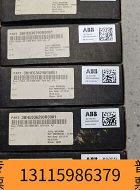众桦ABB控制板3BHE036290R0001议价
