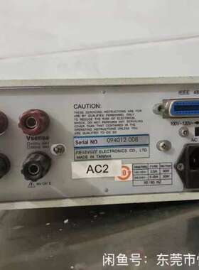 众桦台湾博计4012A 300V/5A数字电源功率仪，通电开机无议价