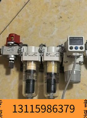 众桦SMC三联件，型号VHS20-02+AFM20-02C-