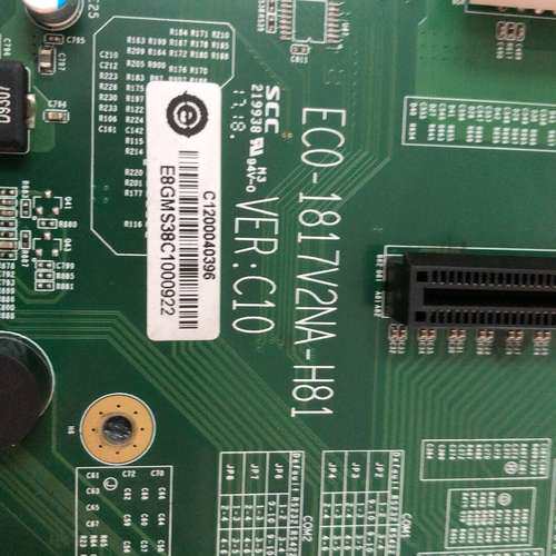 众桦 ECO-1817V2NA-H81 VER:C10工控主议价