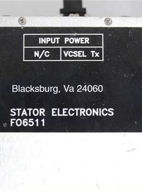 众桦MOOG穆格FO6511激光接收盒 议价 请!议价