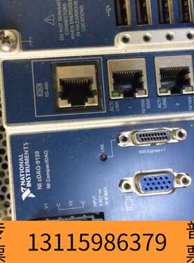 众桦NI cDAQ-9139 CompactDAQ控制器，原议价