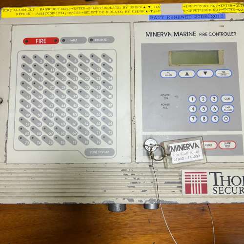 众桦THORN SECURITY 泰科MINERVA80消防主机议价