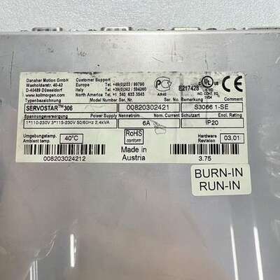 众桦科尔摩根驱动器 S30661-SE议价