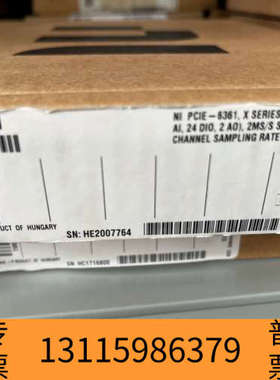 众桦NI PCIe-6361数据采集卡，  型号78