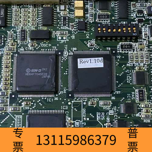 众桦JSW日钢注塑机电路板SCP-21 Rev1.10d，