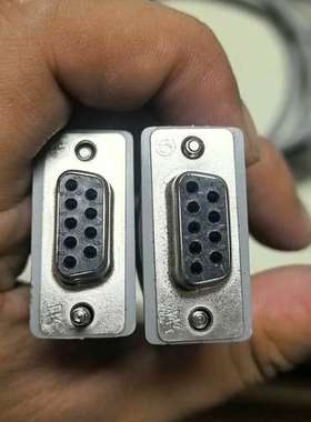 众桦OP-279379针串口线，灰色，长度约2米，接口清晰完整。议价