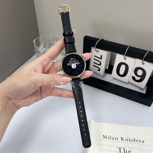 watch5收腰荔枝纹柔软表带高级