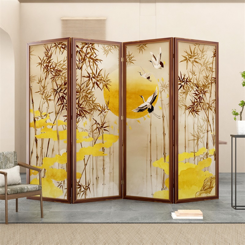 义善居新式屏风隔断可移动屏风