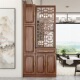 柜一体门厅柜隔断双面新款 玄关柜入户正对门客厅高级感中式 屏风鞋