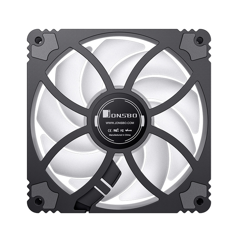 JONSBO CASE FAN FANTASY LF120A MOTHERBOARD SHENGUANG SYNC 5V THREE-PIN 12CM TEMPERATURE CONTROL FAN
