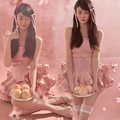 25影楼韩系画报甜美氛围公主少女生日主题写真拍照艺术照摄影礼服