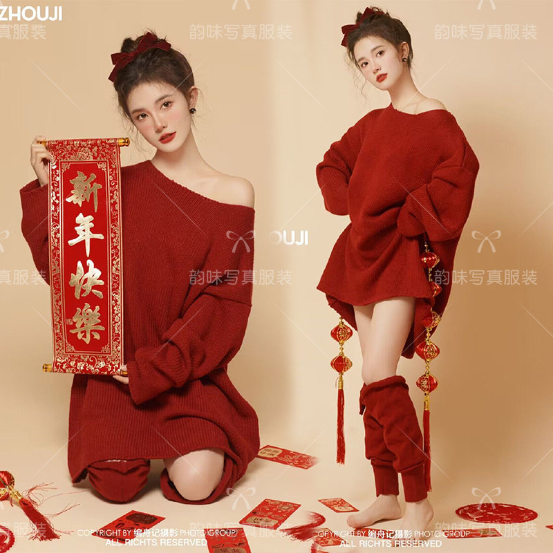 影楼新款23年其他摄影服拍照服装