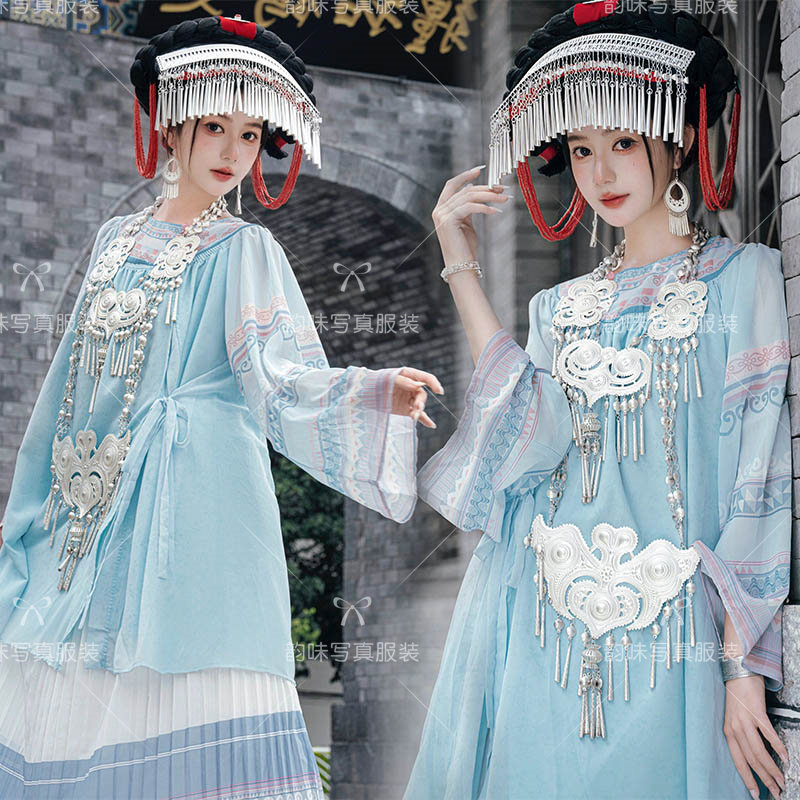 影楼拍照服装2024夏季涤纶