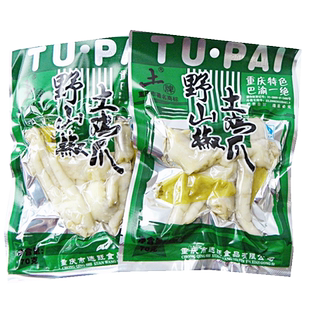 土牌野山椒土鸡爪70g×10重庆风味泡椒凤爪鸡脚小吃零食休闲食品
