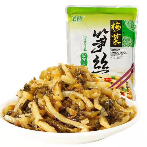 宝食梅菜笋丝下饭菜福建咸菜榨菜